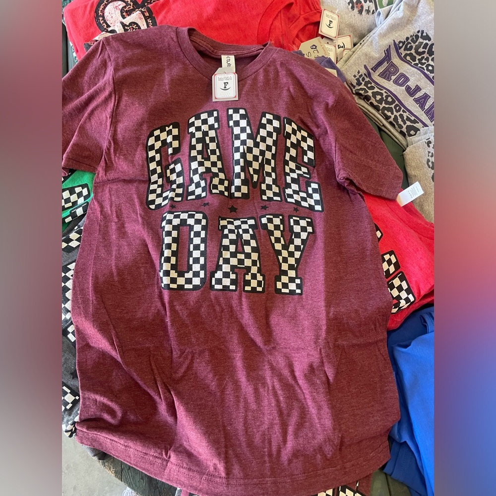 Maroon Game Day Tee